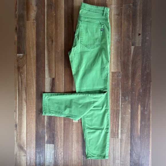 Marc O’Polo Soft Green 5 Pockets Jeans 27 Cropped - Picture 1 of 16